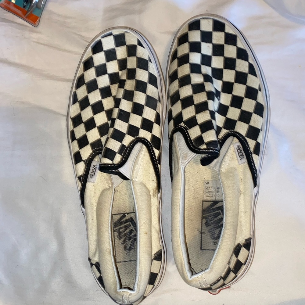 Checkered Vans